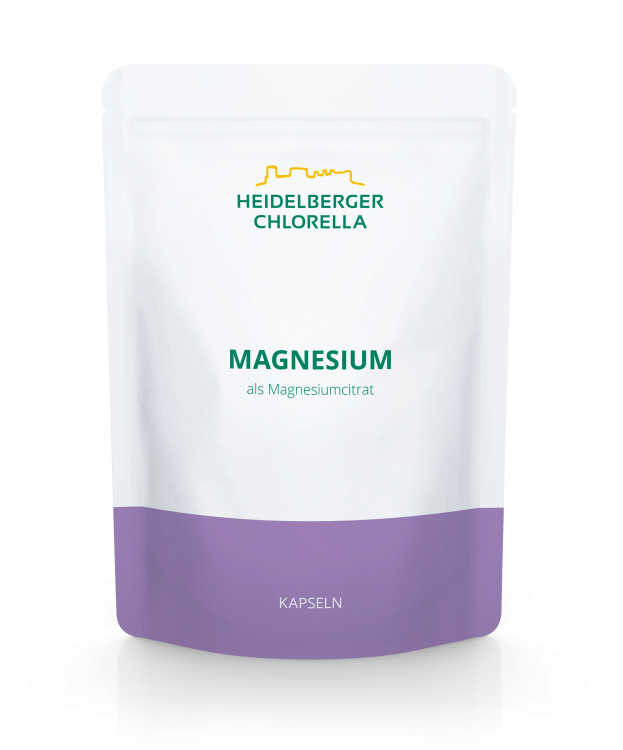 HEIDELBERGER CHLORELLA® Magnesium als Magnesiumcitrat Kapseln Beutel 360 Kps