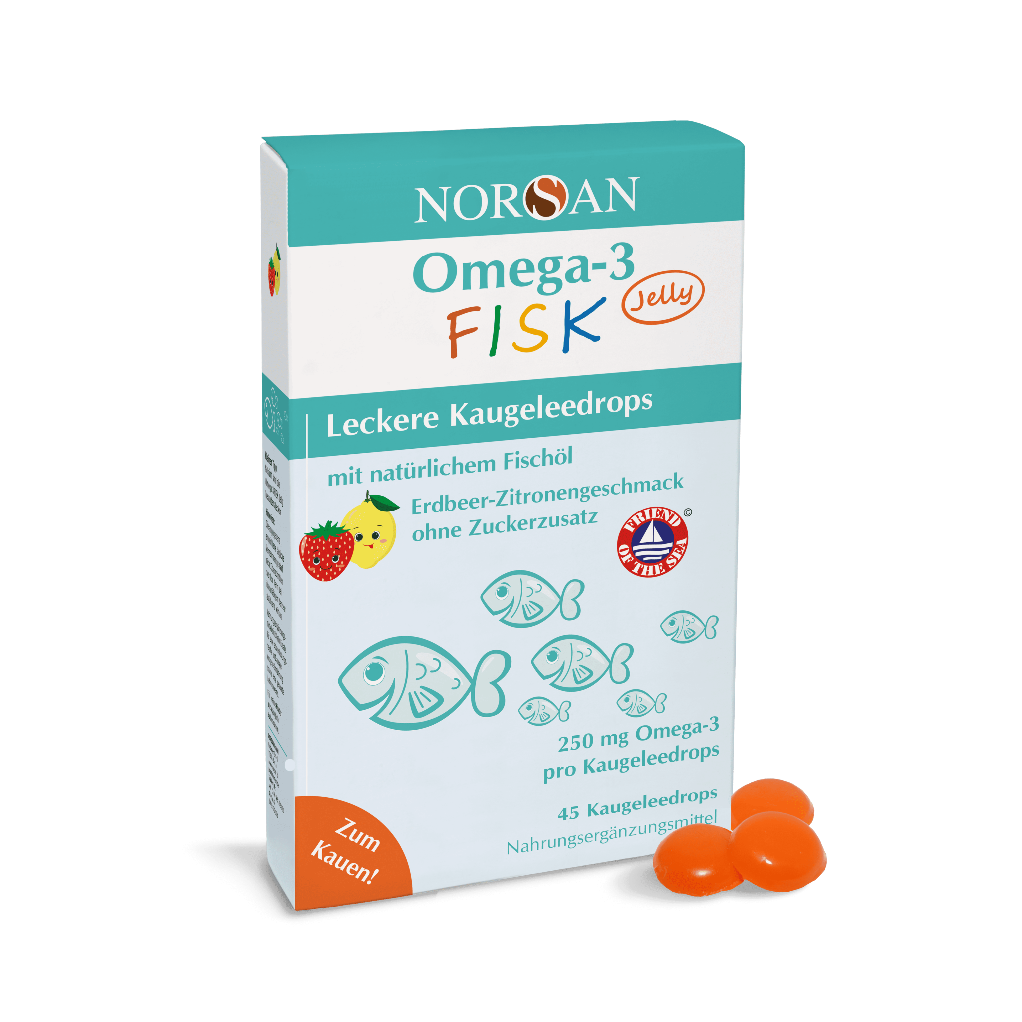 Norsan Omega-3 FISK Jelly