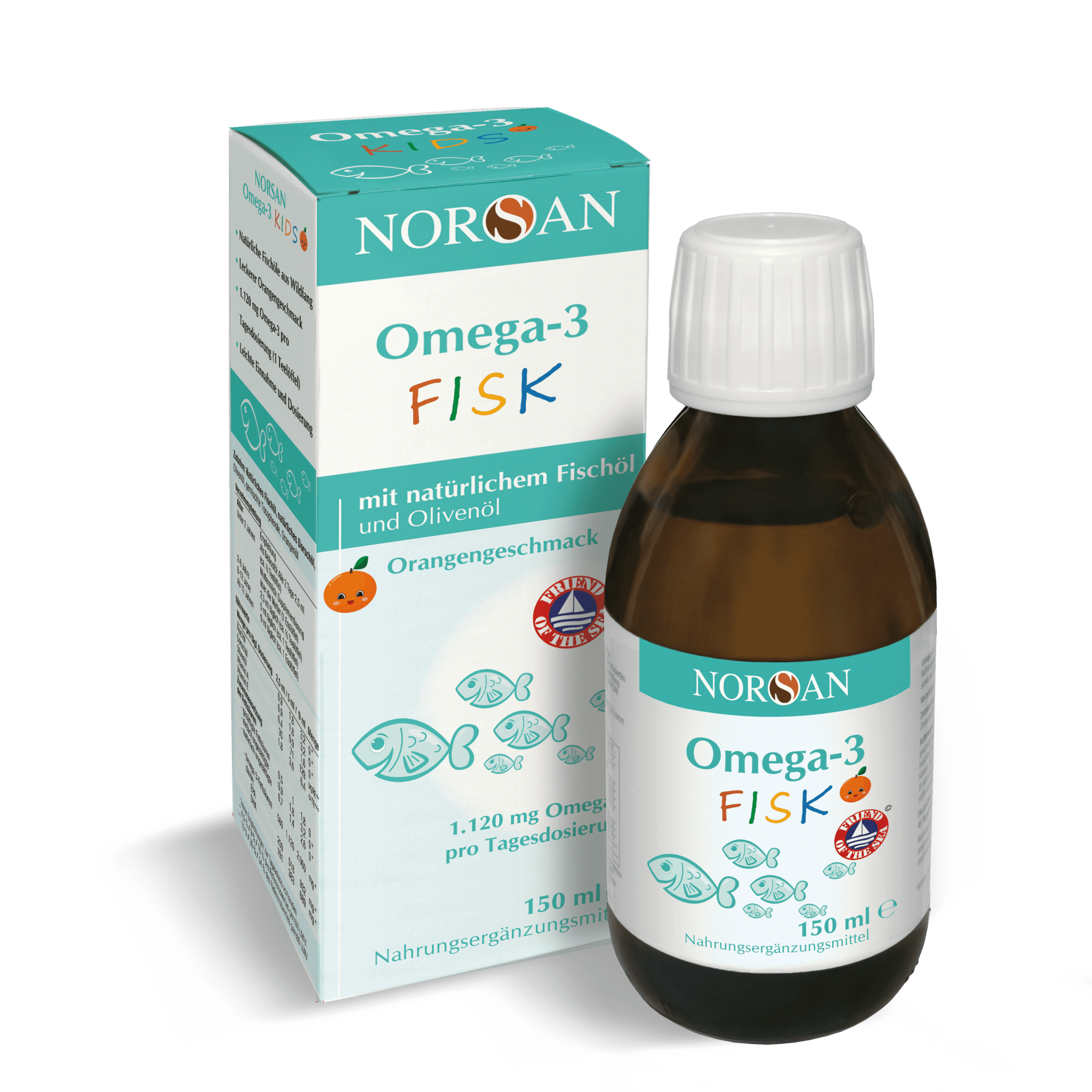 Norsan Omega-3 FISK 150ml