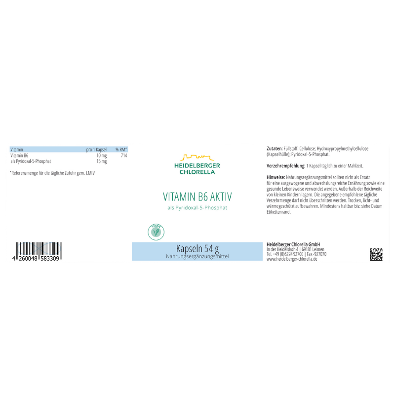 HEIDELBERGER CHLORELLA® Vitamin B6